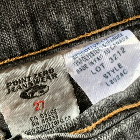 Point Zero Straight Leg Jeans Mid Rise - Picture 4 of 5